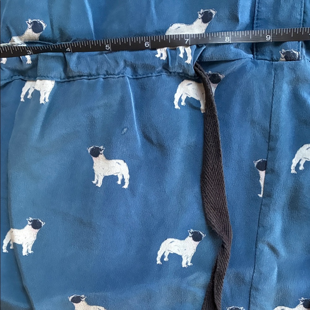 Sea New York Frenchie French Bulldog silk romper - Picture 7 of 9